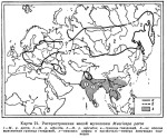 Малая мухоловка - Ficedula parva карта ареала-1